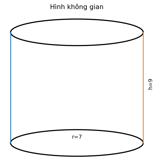 Hình khối không gian